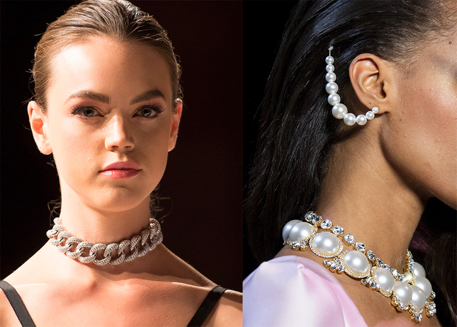 Choker, necklaces and chains from the 2024 collections