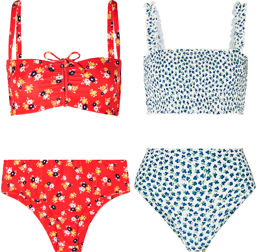 Swimwear in vintage style