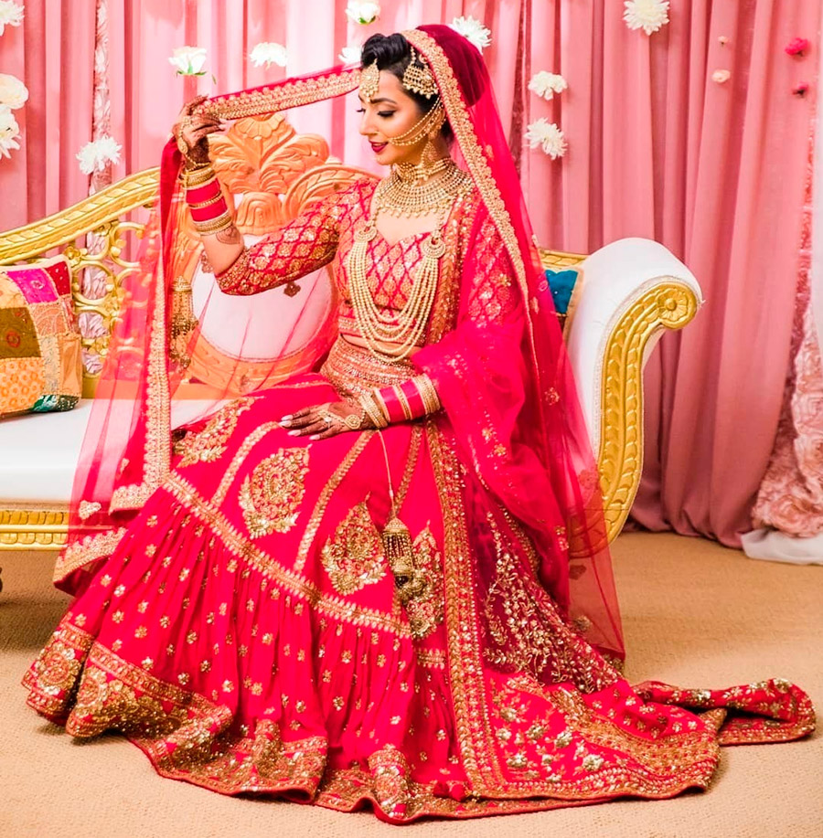 Wedding saree