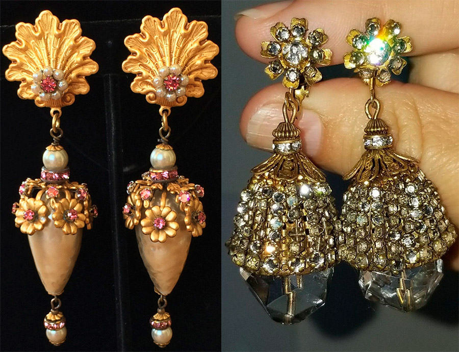 Miriam Haskell Earrings