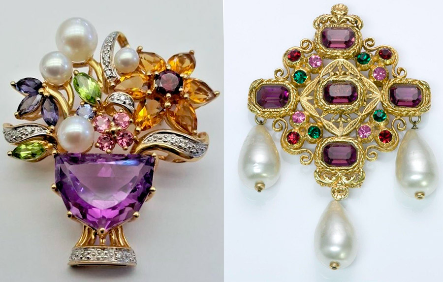 Beautiful expensive brooch