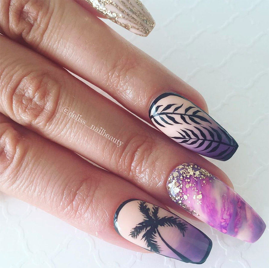 20 examples of summer manicure from Instagram