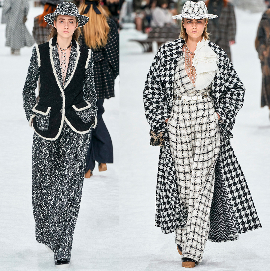 Tweed in the Chanel collection