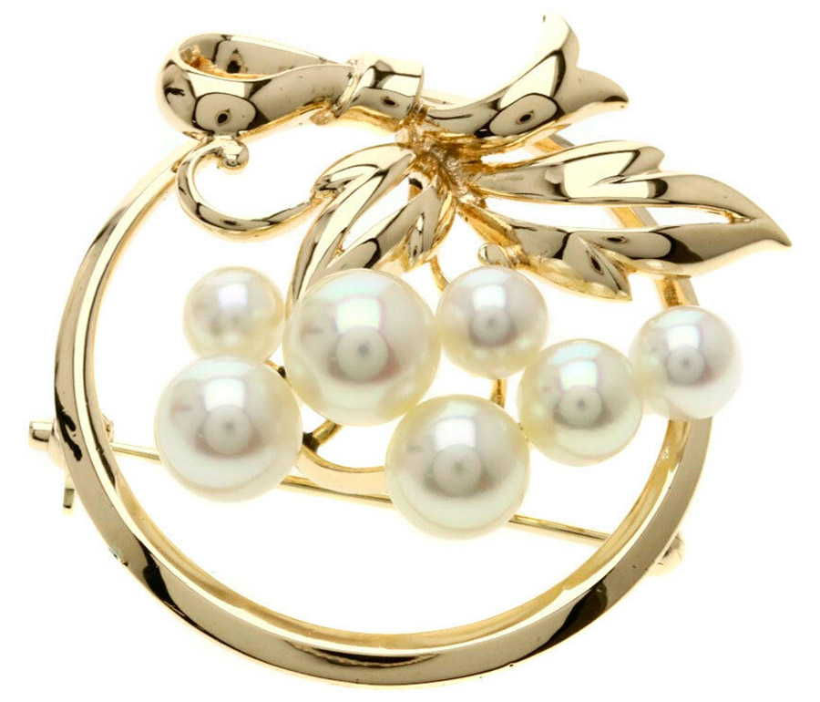 Mikimoto precious brooch