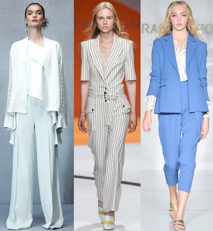 Summer trouser suits