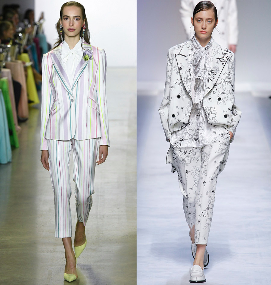 Summer trouser suits