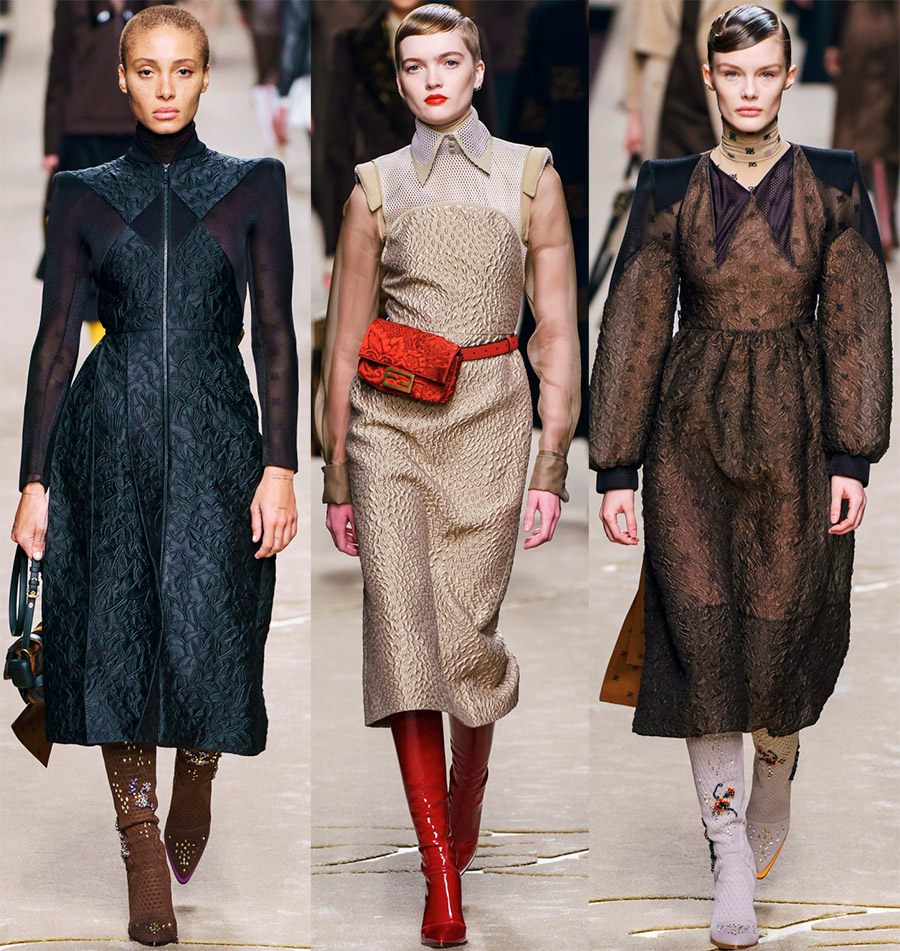 Fendi fashion dresses