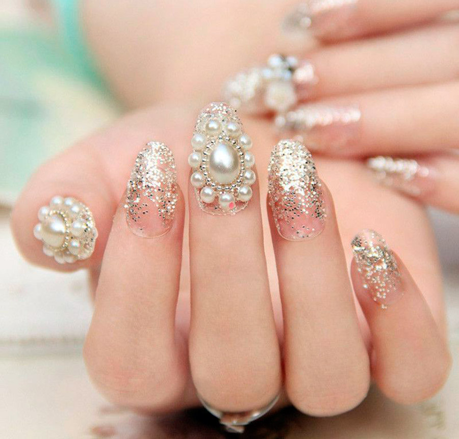 Wedding manicure