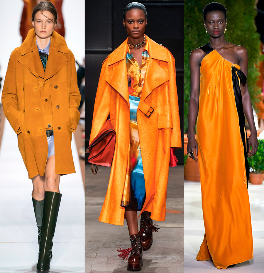 Bright colors in women's fashion