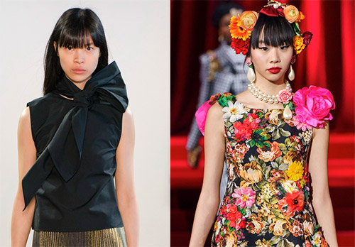 How to wear bows and roses in fall-winter 2024-2025