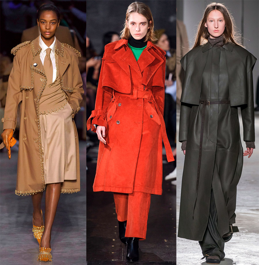 Fashionable women's trench coats 2024-2025