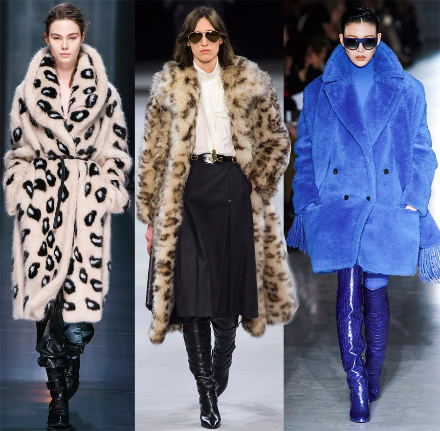 Women's fur coats 2024-2025