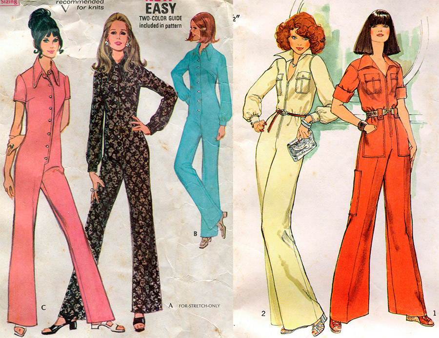 1970s jumpsuits for women