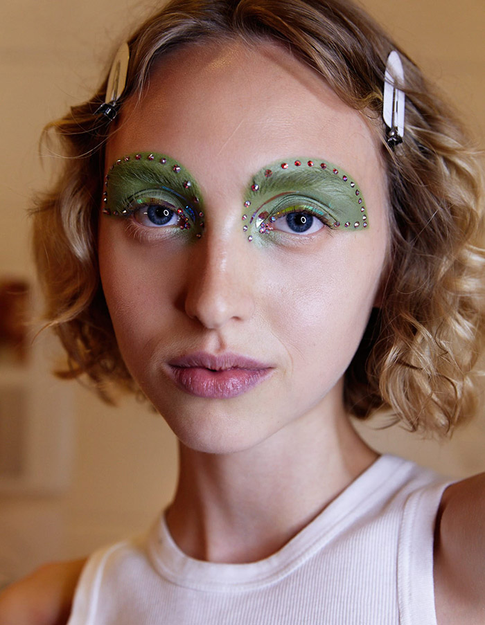 Makeup from the Marc Jacobs show