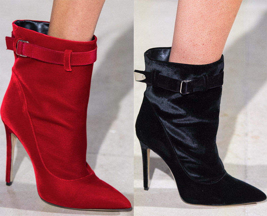 Wide-leg ankle boots