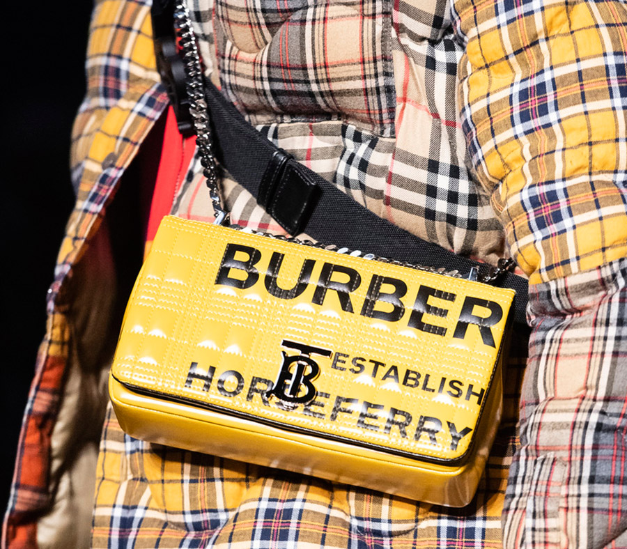 Bags with inscriptions