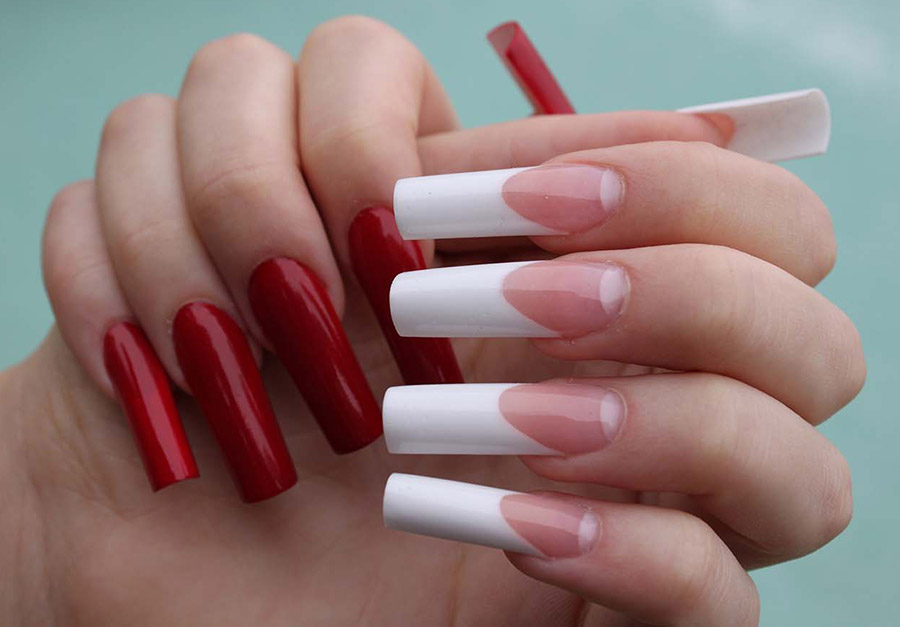 Arched manicure