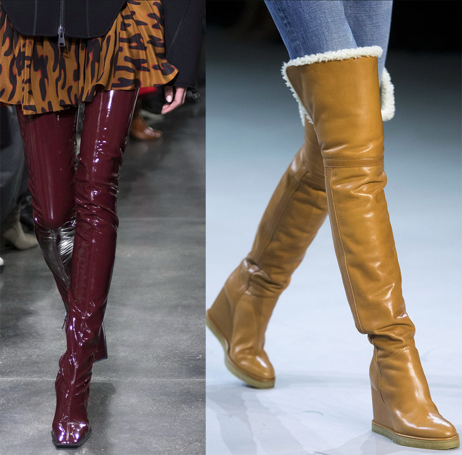 Knee-high boots