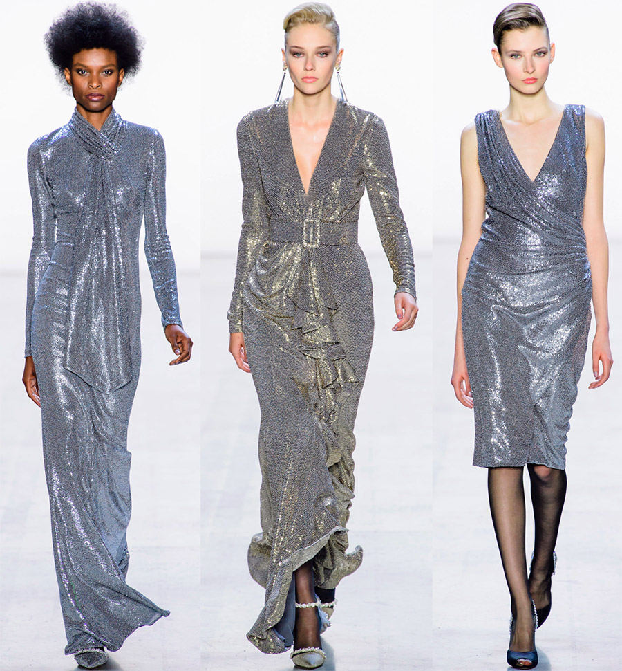 40 Shiny dresses for sophisticated looks