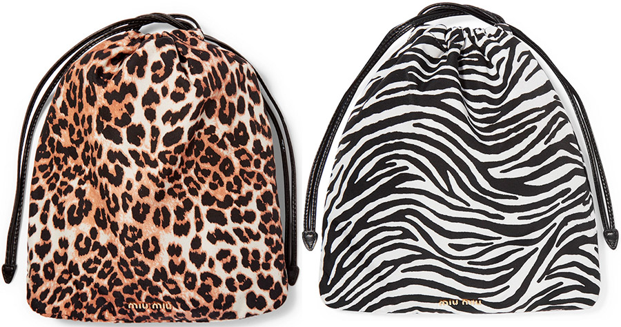 Animal print bags