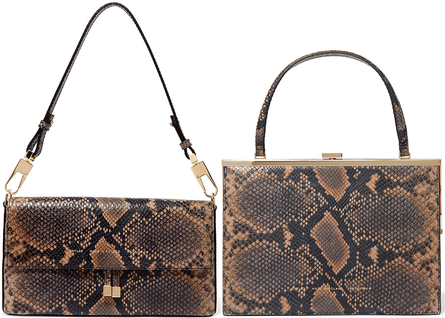 Animal print bags