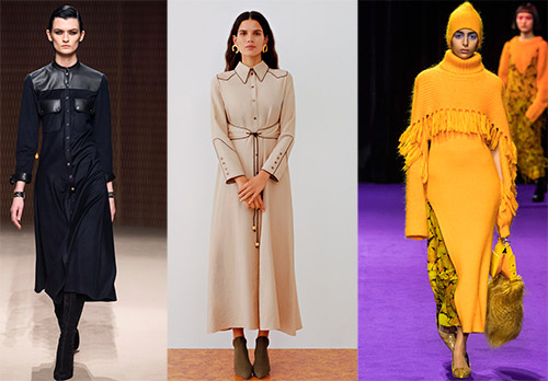 Warm dresses for winter 2024 - fashionable news