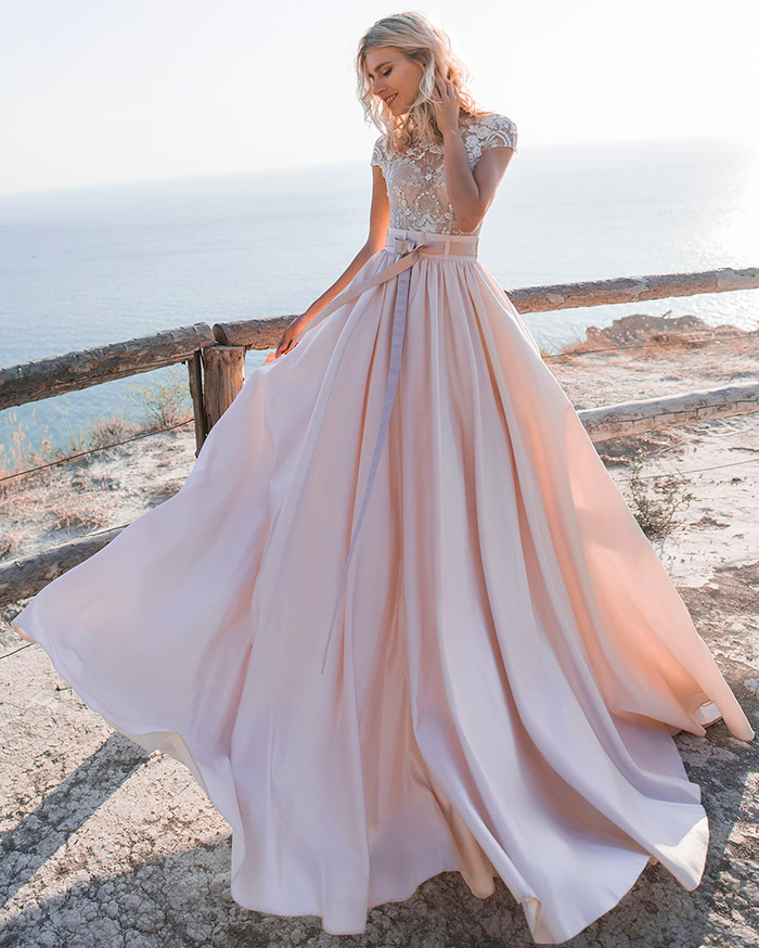 Pink Wedding Dresses