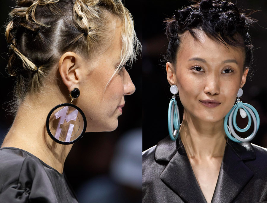 Fashionable earrings in 2024