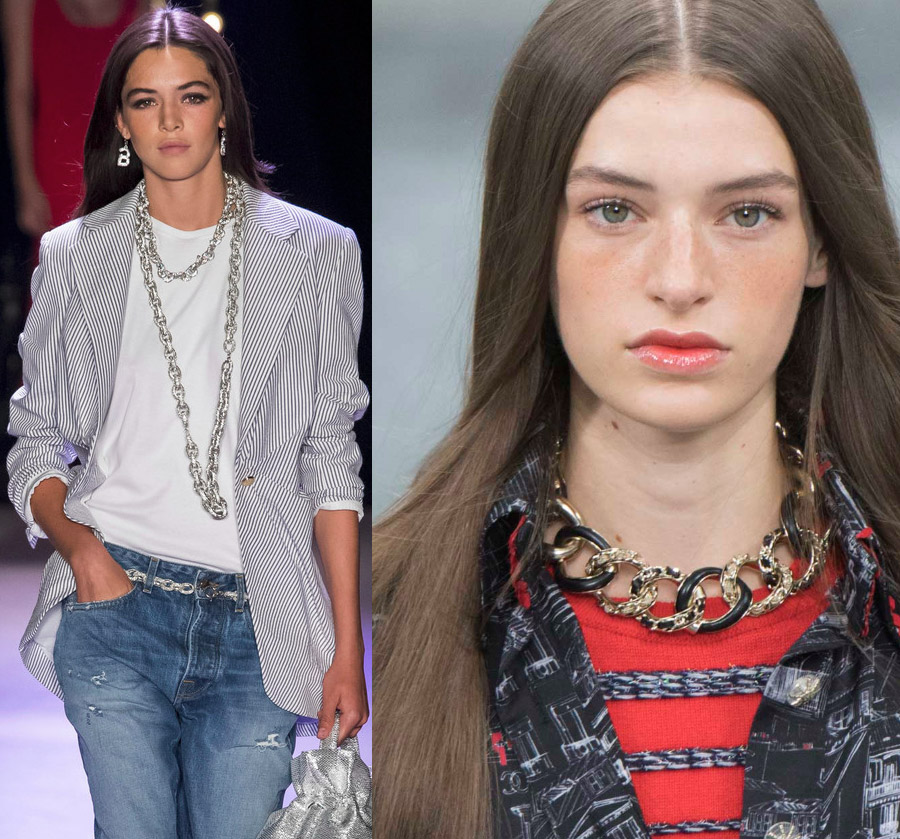 Chains - fashion trend 2024