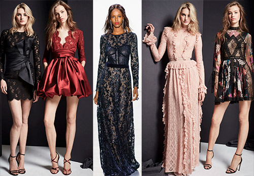 Luxurious Lace Dresses for New Year