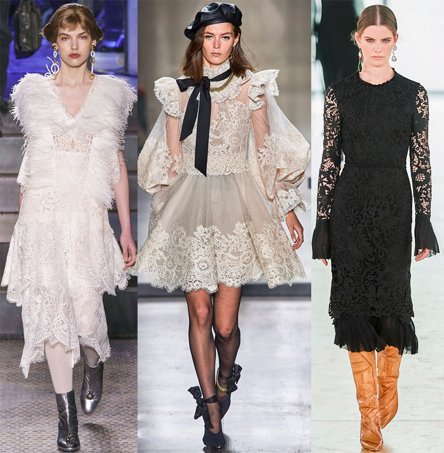 Luxurious Lace Dresses for New Year