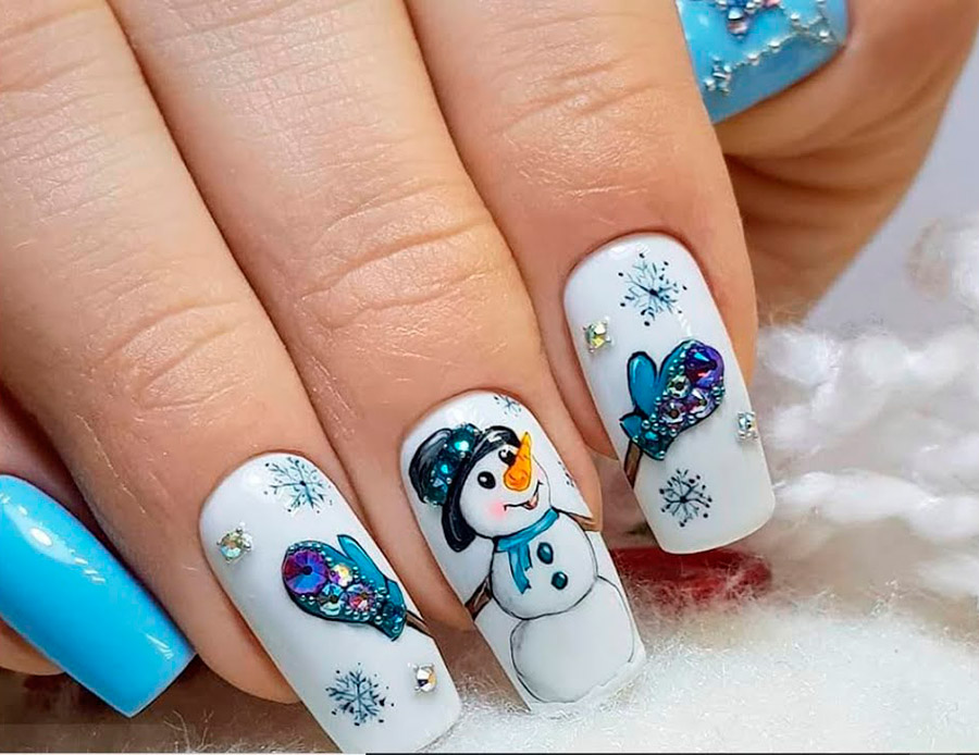 Manicure for the New Year 2024