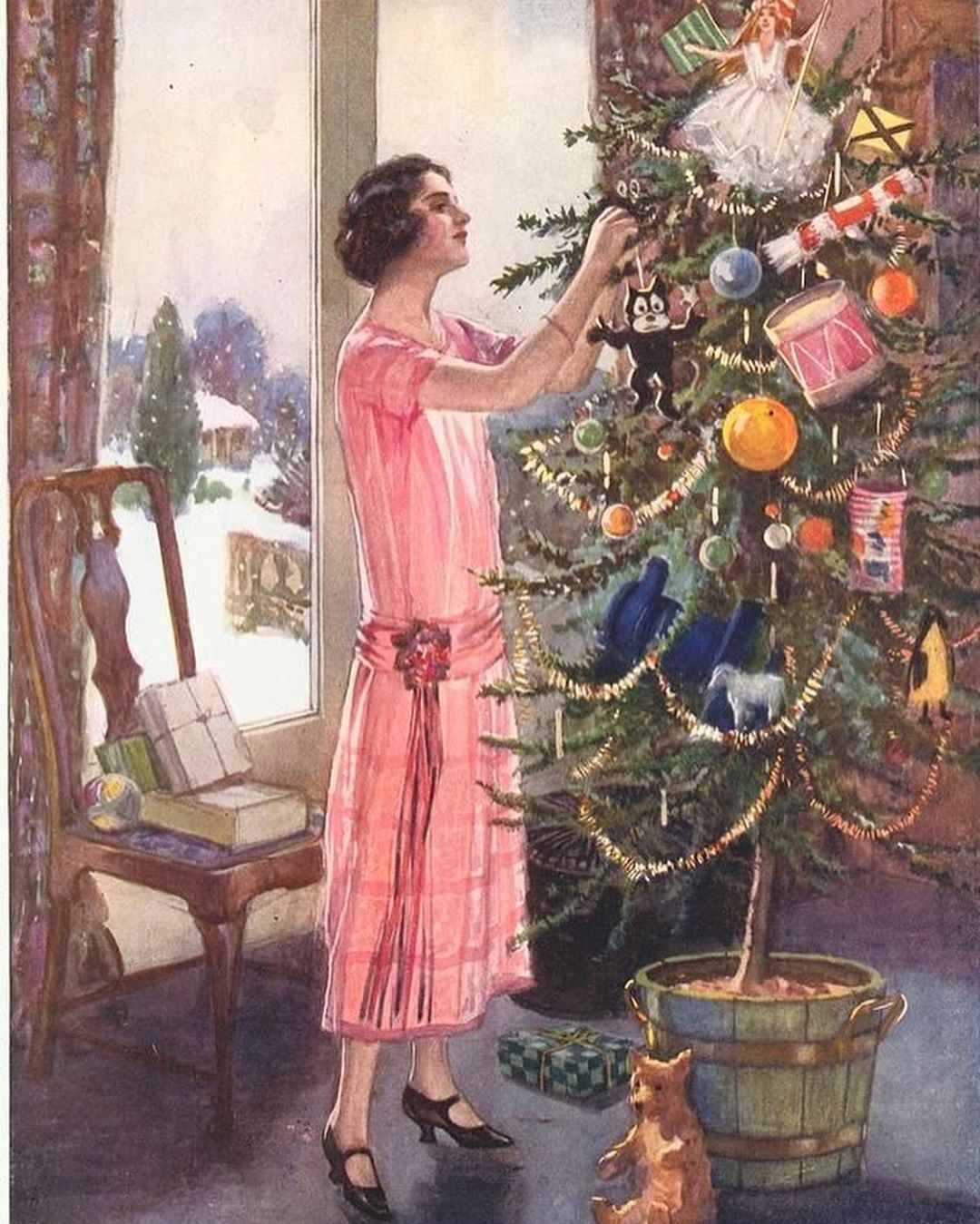 New Year card 1920