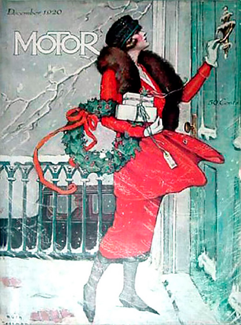 New Year card 1920