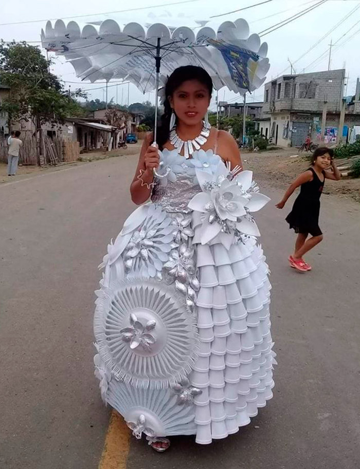 Funny wedding dress