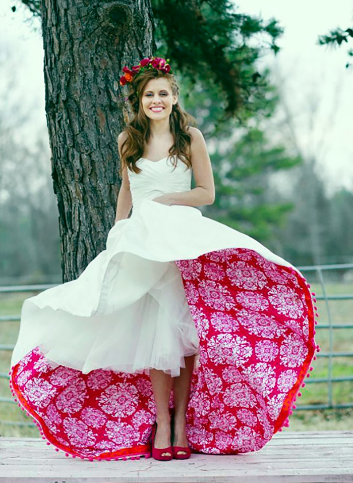 Funny wedding dress