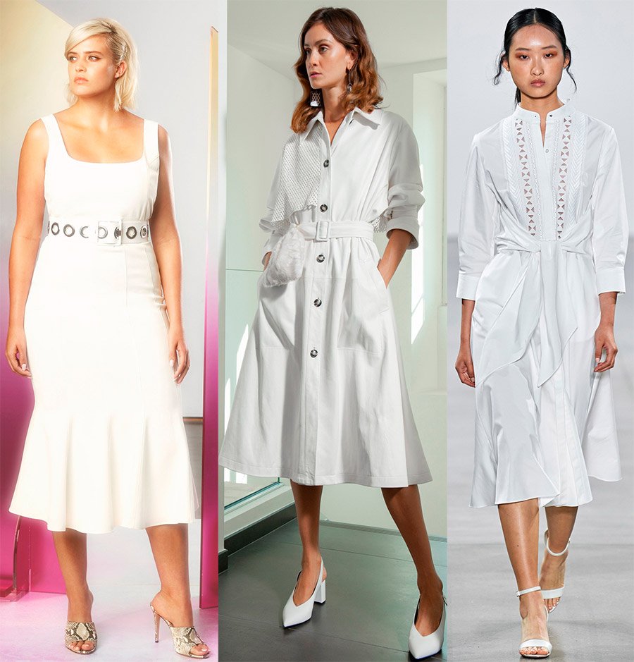 How to wear a white total look, stylish looks and fashion trends