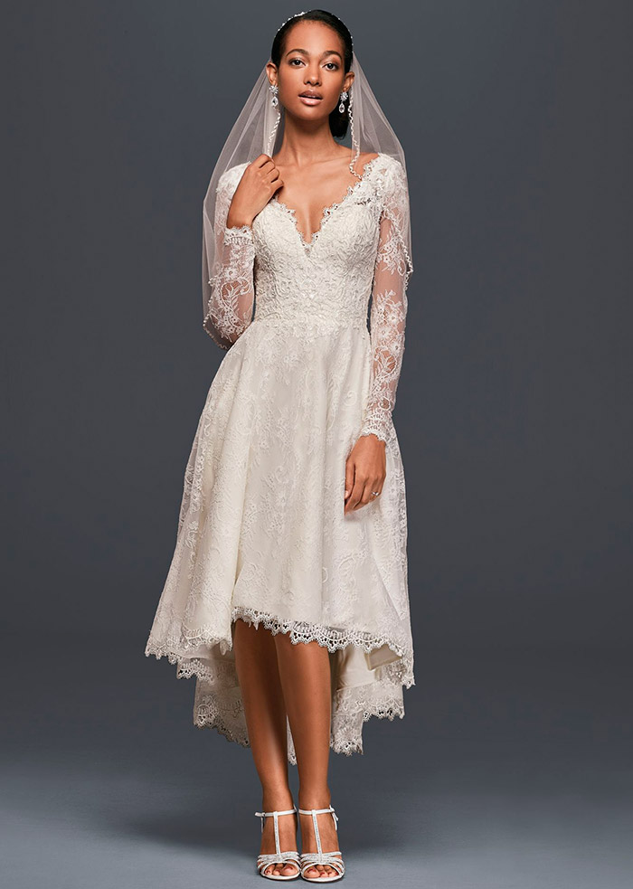 Lace wedding dress