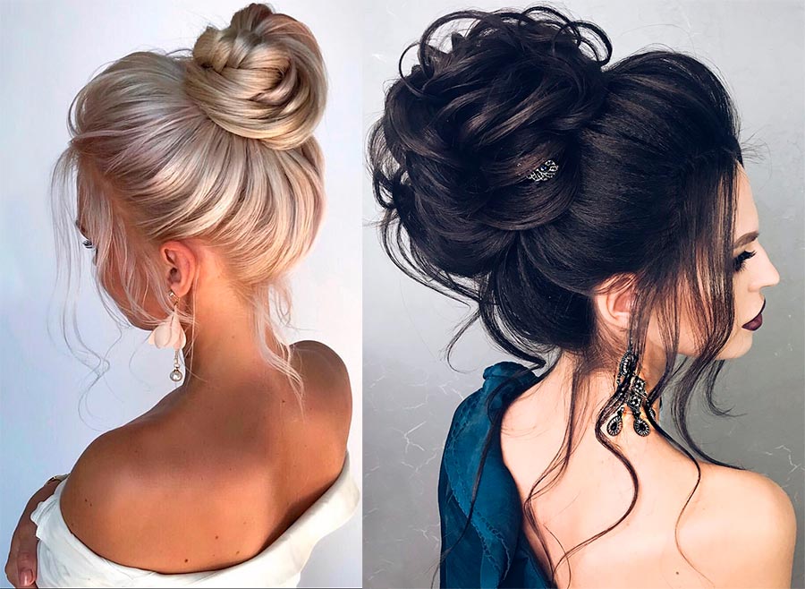 Hairstyle bun