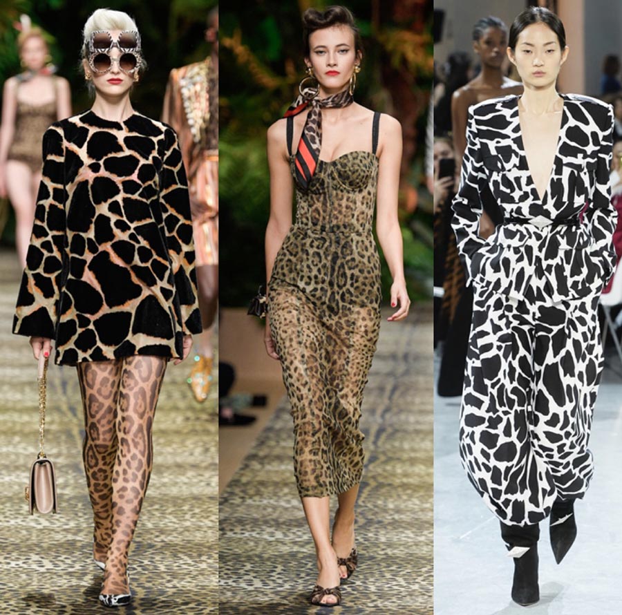 Animal print in fashion