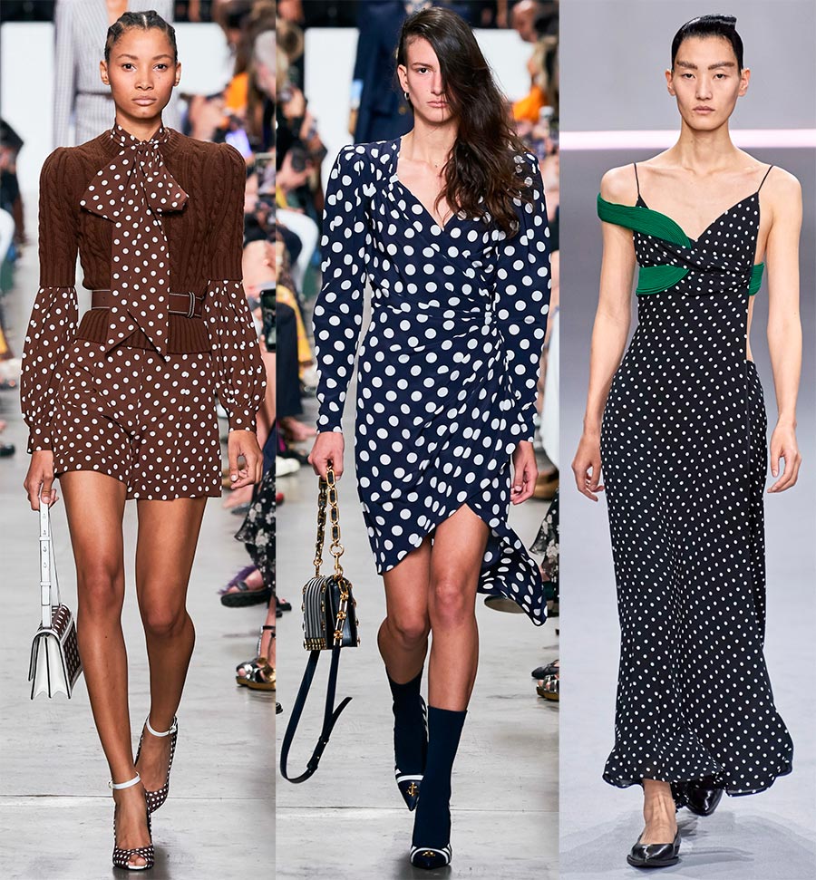 What to wear with a polka dot print