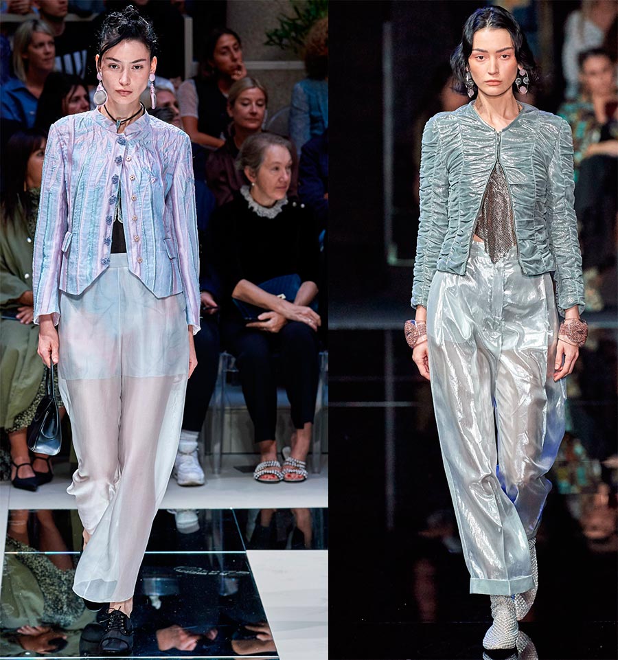 Transparent pants - fashion trend spring-summer