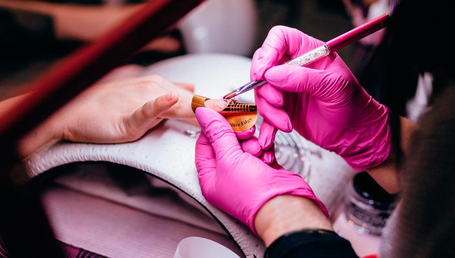 Hand treatment before manicure and safety rules