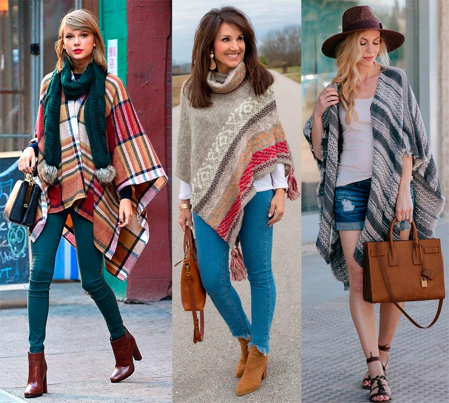 Poncho for spring