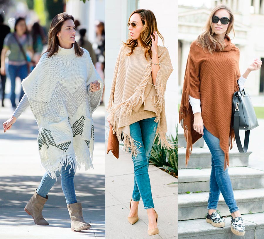 Poncho for spring