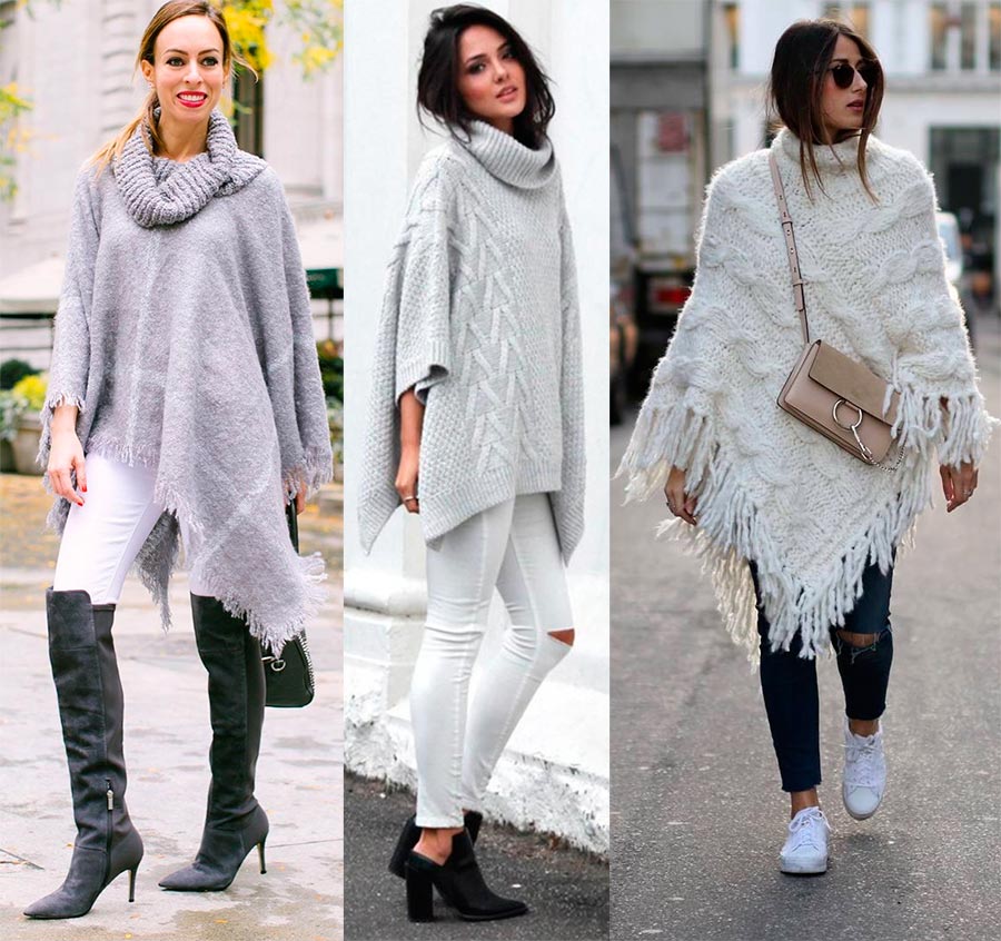 Poncho for spring