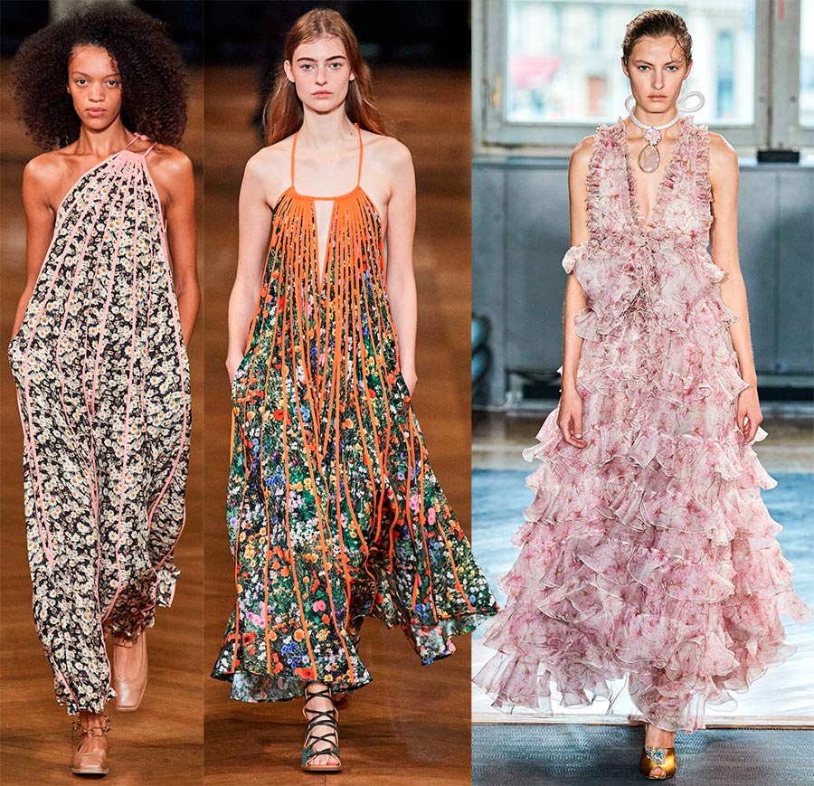 What floral print is in fashion now