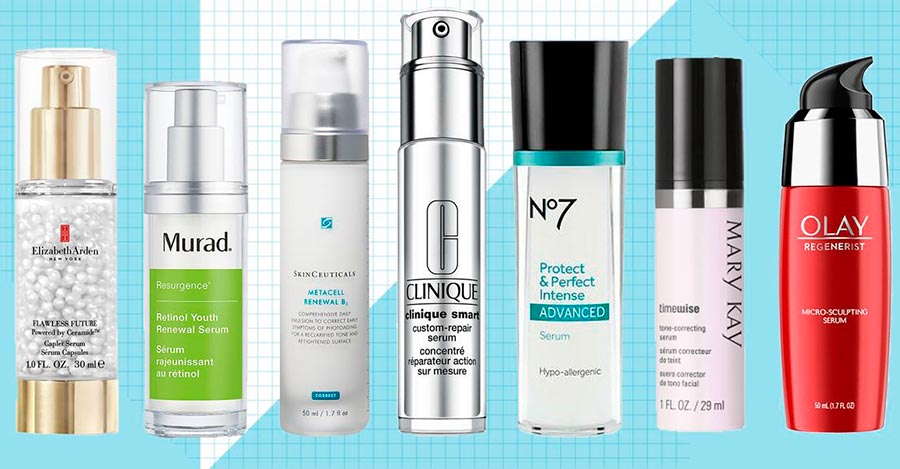 cosmetics against premature aging