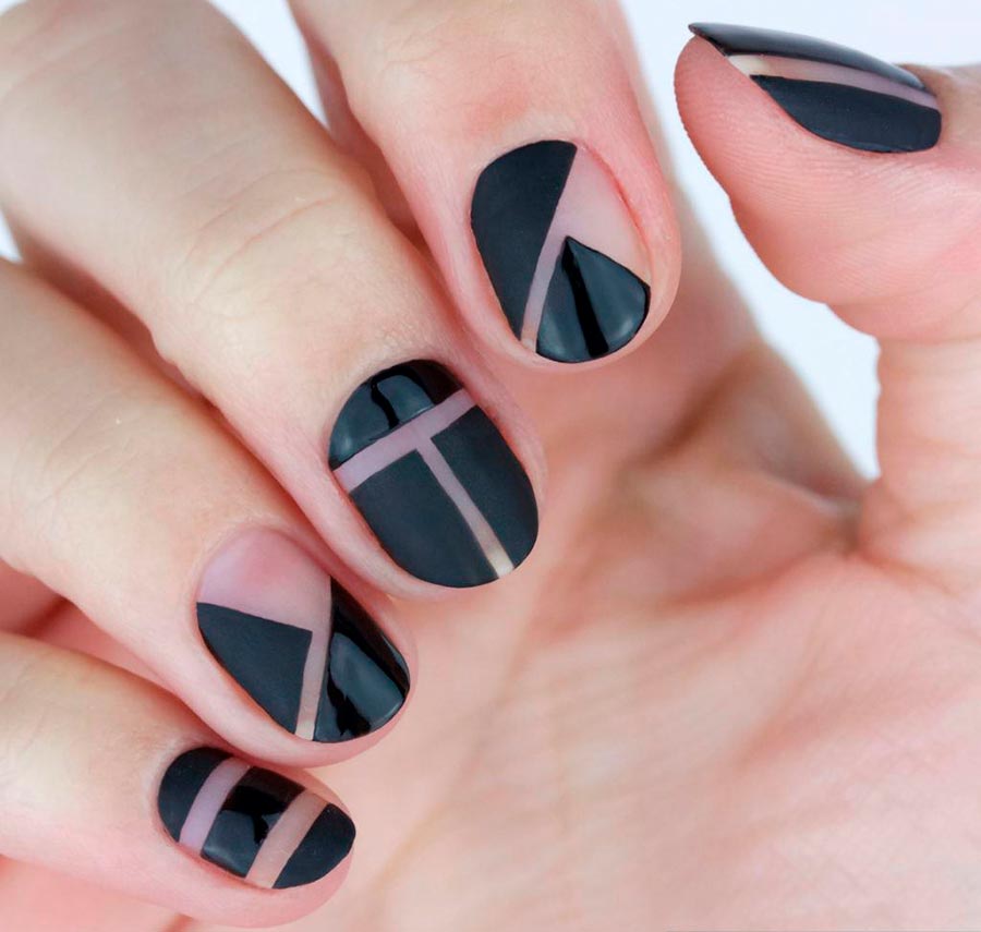 Beautiful short nails