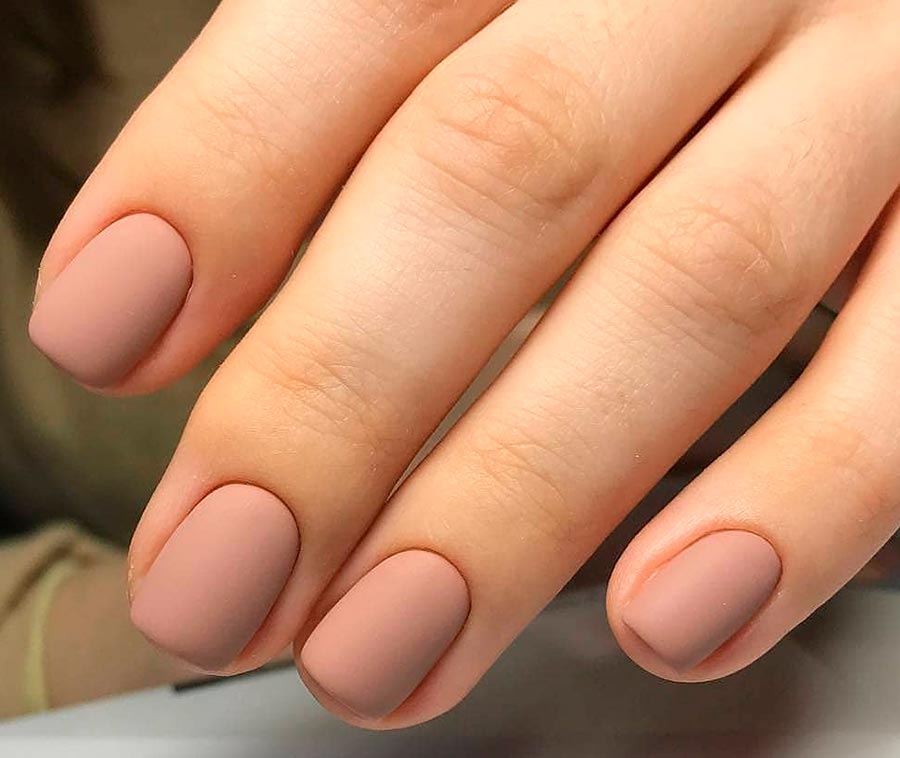 Matte nail color